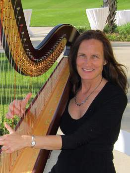 wedding harpist Central Florida